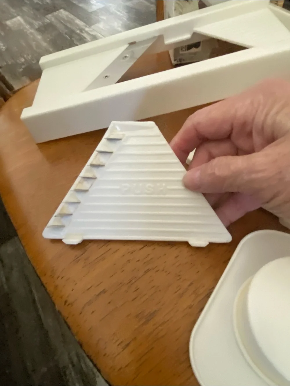 Kitchen Slicer Mandolin-White